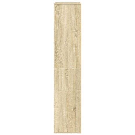 kamerscherm 100x33x155,5 cm bewerkt hout sonoma eikenkleurig 5