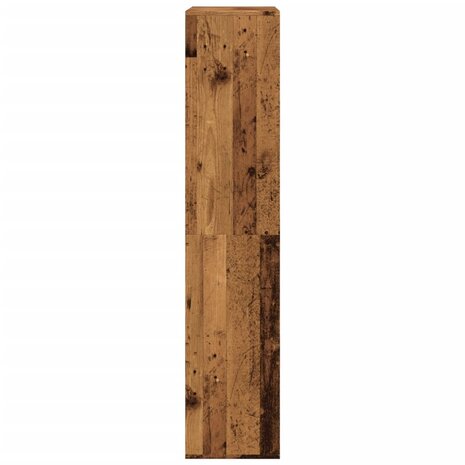 Kamerscherm 100x33x155,5 cm bewerkt hout oud houtkleurig 5