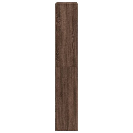 Kamerscherm 100x33x187,5 cm bewerkt hout bruin eikenkleurig 5