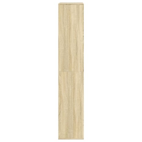 Kamerscherm 100x33x175 cm bewerkt hout sonoma eikenkleurig 5