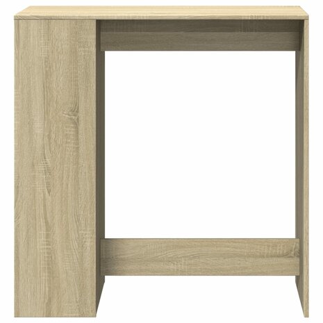 Bartafel met rekken 101x40x103,5 cm hout sonoma eikenkleur 4