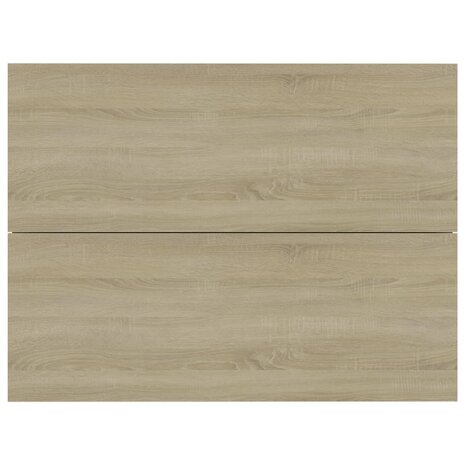 Nachtkastjes 2 st 40x30x30 cm bewerkt hout sonoma eikenkleurig 5