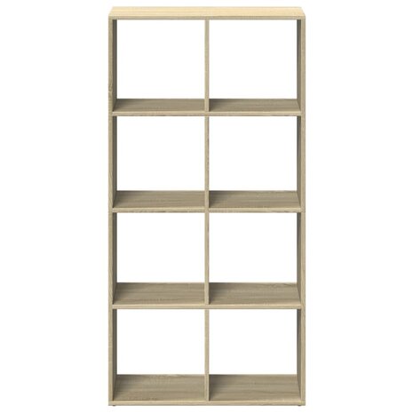 Kamerscherm / boekenkast 69,5x29x137,5 cm hout sonoma eiken 5