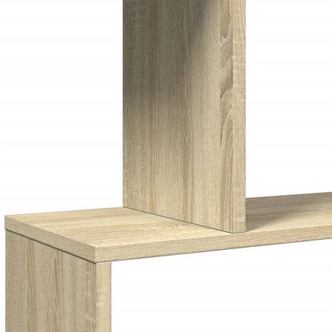 Kamerscherm / boekenkast 4-laags 70x24x129 cm hout sonoma eiken 9