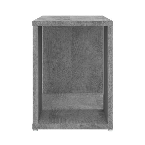 Tv-meubel 60x24x32 cm bewerkt hout grijs sonoma eikenkleurig 6