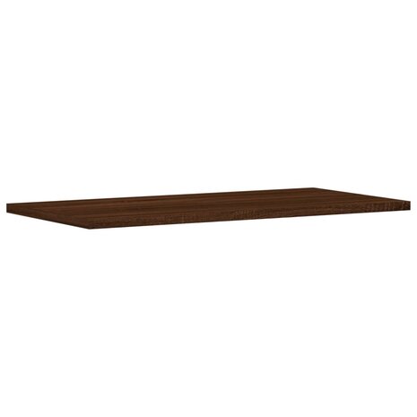 Wandschappen 4 st 60x30x1,5 cm bewerkt hout bruin eikenkleur 4