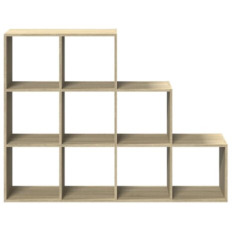 Kamerscherm / boekenkast 137,5x29x103,5 cm hout sonoma eiken 5