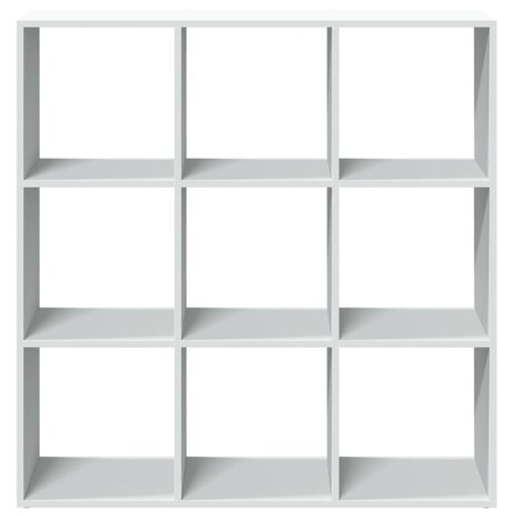 Kamerscherm / boekenkast 102x29x103,5 cm bewerkt hout wit 5