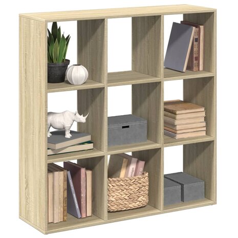 Kamerscherm / boekenkast 102x29x103,5 cm hout sonoma eikenkleur 1