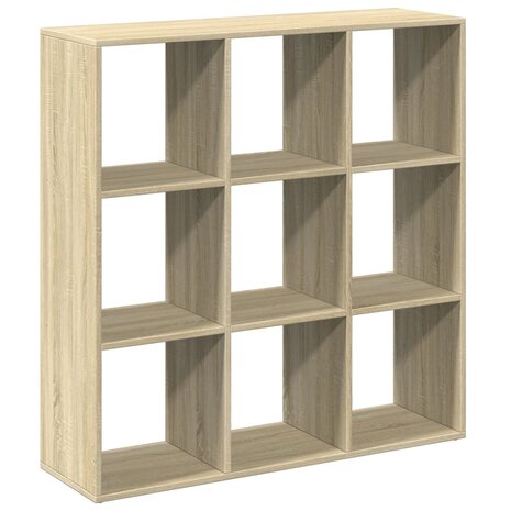 Kamerscherm / boekenkast 102x29x103,5 cm hout sonoma eikenkleur 2