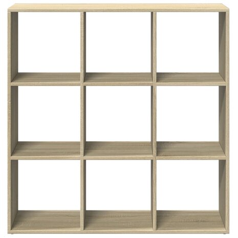 Kamerscherm / boekenkast 102x29x103,5 cm hout sonoma eikenkleur 5