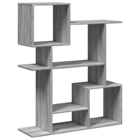 Kamerscherm / boekenkast 92x29x112 cm hout grijs sonoma 2