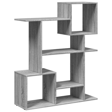 Kamerscherm / boekenkast 92x29x112 cm hout grijs sonoma 7