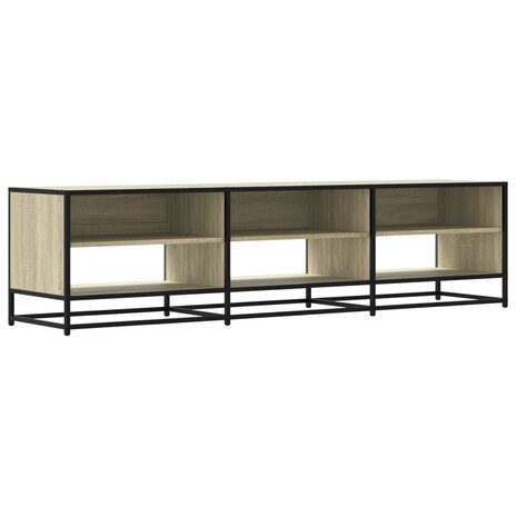 Tv-meubel 18x40x46 cm bewerkt hout sonoma eikenkleurig 2