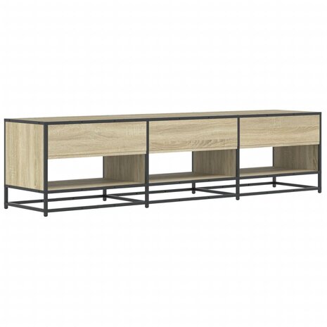 Tv-meubel 18x40x46 cm bewerkt hout sonoma eikenkleurig 6