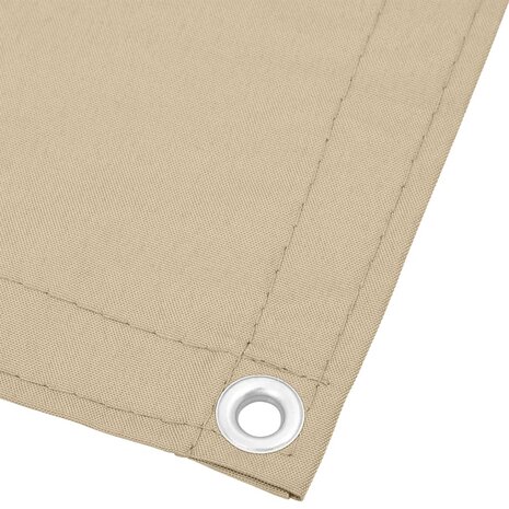 Balkonscherm 90x700 cm 100% oxford polyester beige 4