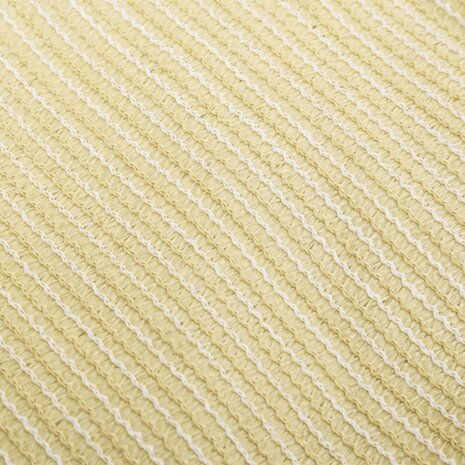 Zonnezeil 160 g/m² 2x2,5 m HDPE beige 5