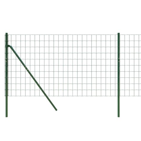 Draadgaashek 0,8x10 m gegalvaniseerd staal groen 4