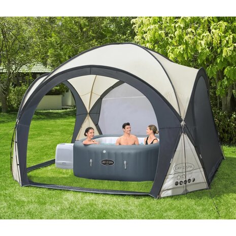 Bestway Koepeltent Lay-Z-Spa voor hottub 390x390x255 cm 6