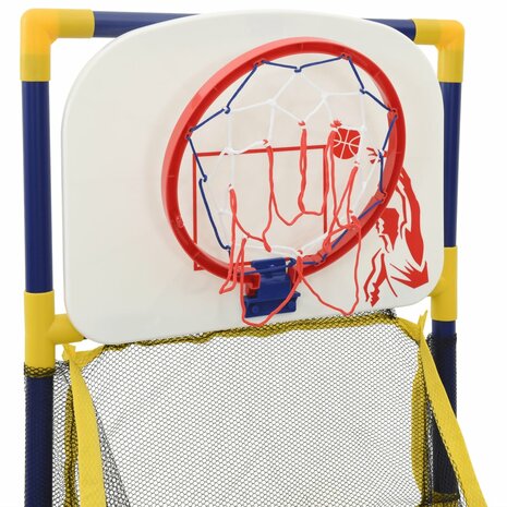 Arcade basketbalset met bal en pomp 45x86x127 cm 6