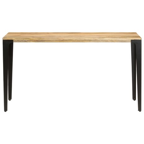 Eettafel 140x70x76 cm massief mangohout  2