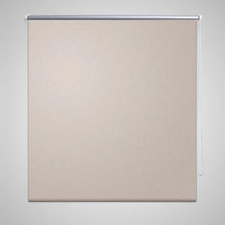 Rolgordijn verduisterend 120 x 175 cm beige 1