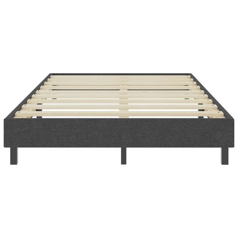 Boxspringframe stof grijs 120x200 cm 4