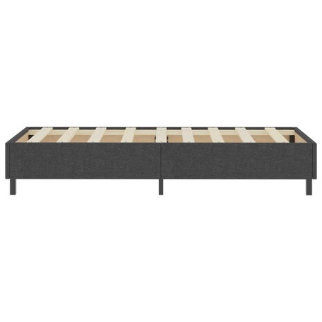 Boxspringframe stof grijs 80x200 cm 5