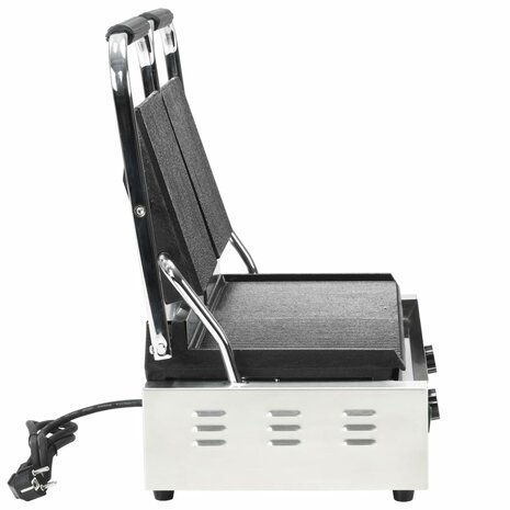 Panini grill dubbel gegroefd 3600 W 57x30,5x20 cm 7