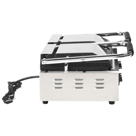 Panini grill dubbel gegroefd 3600 W 57x30,5x20 cm 8