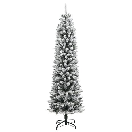 Kunstkerstboom met 300 LED&apos;s en sneeuw 180 cm 3