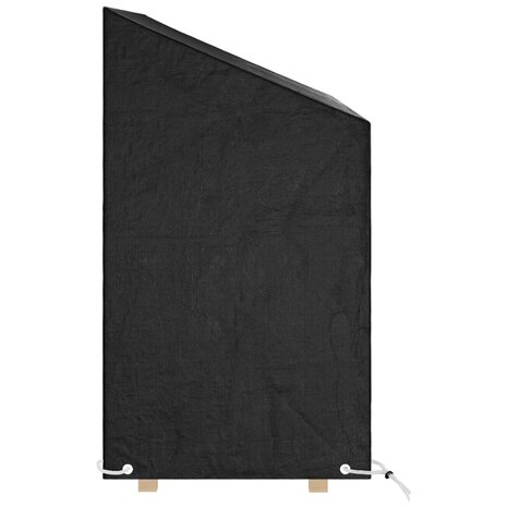 Tuinbankhoezen 2 st 8 oogjes 130x70x70/88 cm polyetheen 3