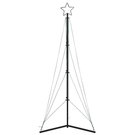 Kerstboomverlichting 483 kleurrijke LED&apos;s 240 cm 5