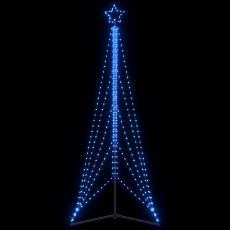 Kerstboomverlichting 525 blauwe LED&apos;s 302 cm 1