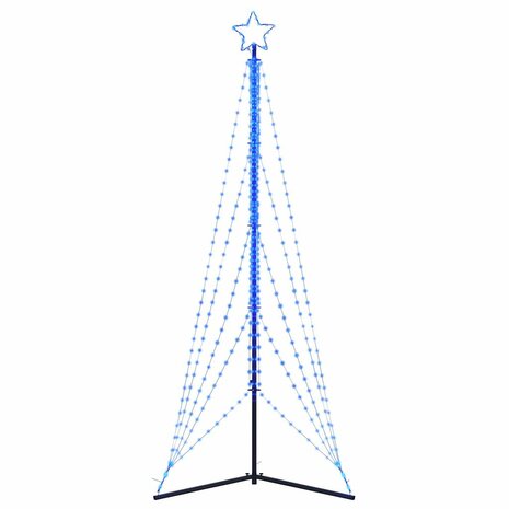 Kerstboomverlichting 525 blauwe LED&apos;s 302 cm 6