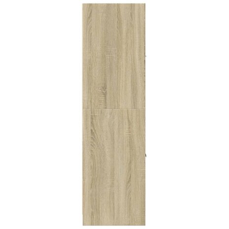 Apothekerskast 40x41x144,5 cm bewerkt hout sonoma eikenkleurig 6