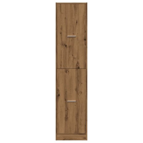 Apothekerskast 40x41x174,5 cm bewerkt hout artisanaal eiken 5