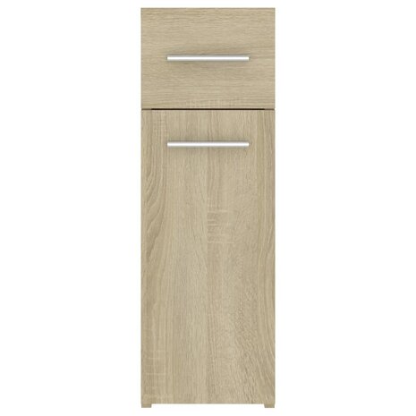 Apothekerskast 20x45,5x60 cm bewerkt hout sonoma eikenkleurig 6