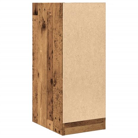 Apothekerskast 30x41x77,5 cm bewerkt hout oud houtkleurig 7