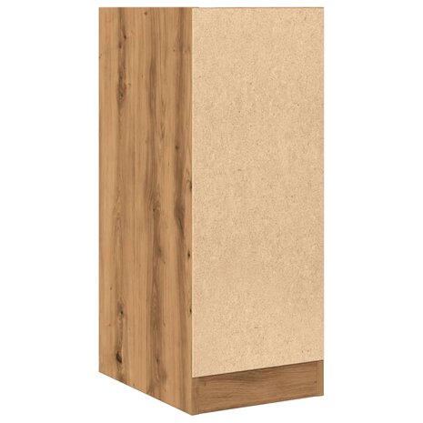 Apothekerskast 30x41x77,5 cm bewerkt hout artisanaal eikenkleur 7