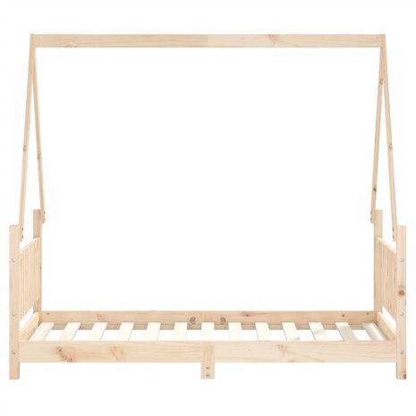 Kinderbedframe 80x160 cm massief grenenhout 4