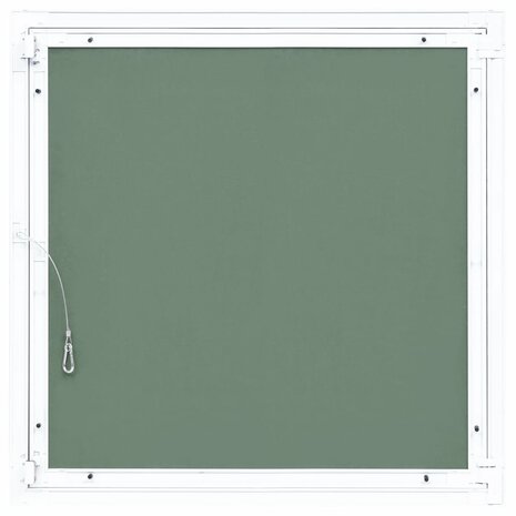 Toegangspaneel met aluminium frame en gipsplaat 300x300 mm 6