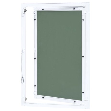 Toegangspaneel met aluminium frame en gipsplaat 300x600 mm 7