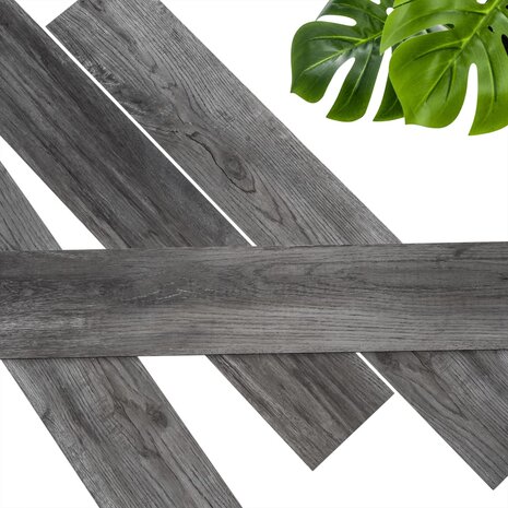 WallArt 30 st Planken GL-WA32 hout-look schuurhout eiken asgrijs 4