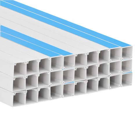 Kabelgoot zelfklevend 15x10 mm 30 m PVC 5