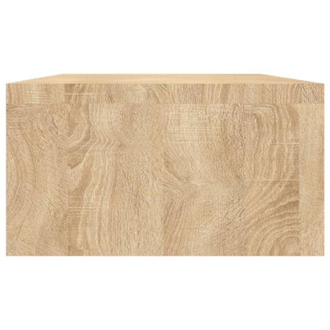 Monitorstandaard 100x24x13 cm bewerkt hout sonoma eikenkleurig 5