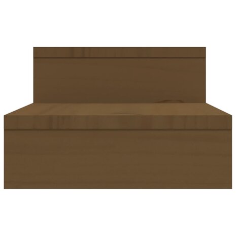 Monitorstandaard (52-101)x22x14 cm grenenhout honingbruin 8