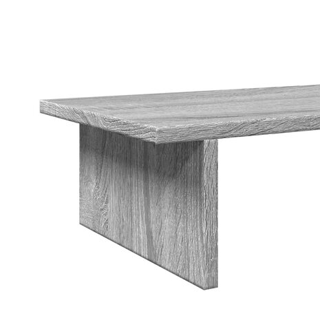 Monitorstandaard 50x27x15 cm bewerkt hout grijs sonoma eiken 7