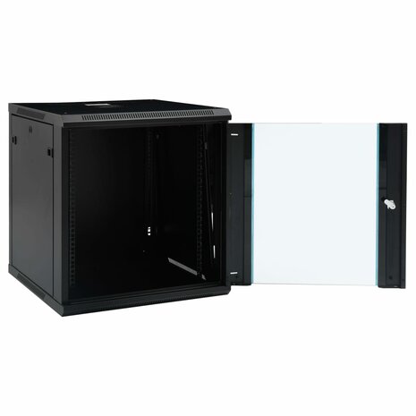 Netwerkkast voor aan de muur 12U 19" IP20 600x600x640 mm 2