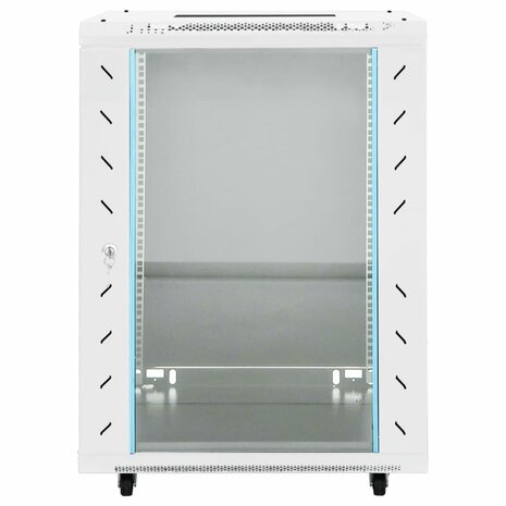 Netwerkkast 15U 19" IP20 53x40x80 cm grijs 3